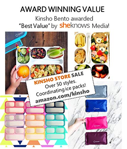 Bento Lunch Box for Adults, Kids Leak Proof Meal Prep Portion Control Boxes  Style for Compartment